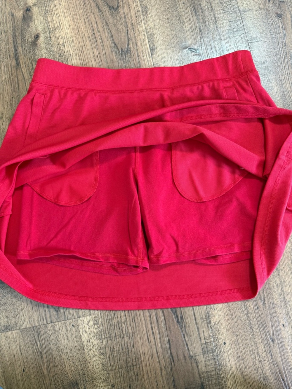 TALBOTS Red Athletic Skort Women’s L stretch Pockets Golf Tennis. - Picture 11 of 11